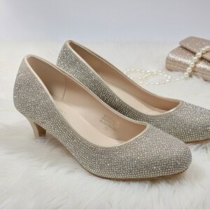 Elegant Women's Glitter Heels
